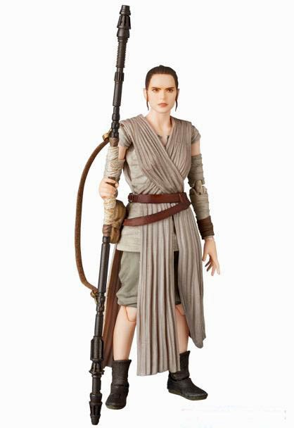 Star Wars The Force Awekens Rey Action Figure Mafex 1