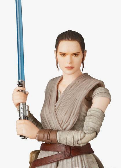 Star Wars The Force Awekens Rey Action Figure Mafex 6