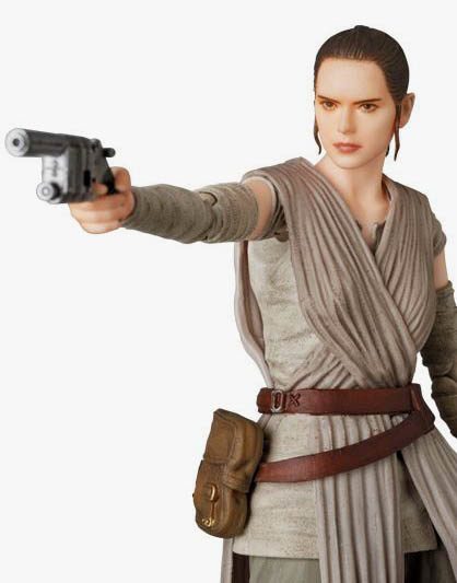 Star Wars The Force Awekens Rey Action Figure Mafex 8