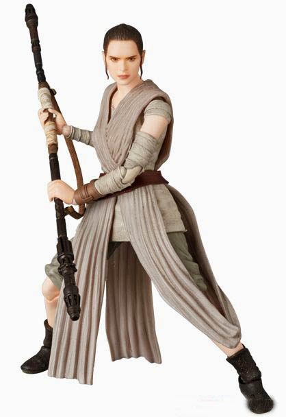 Star Wars The Force Awekens Rey Action Figure Mafex 2