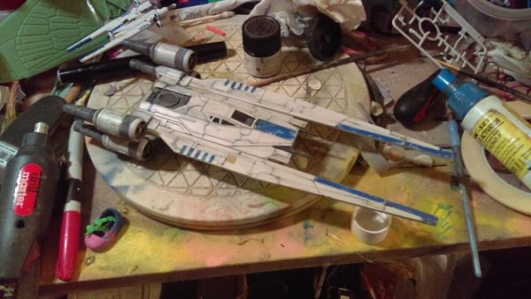 Star Wars Rogue One U-Wing Fighter Revell 5