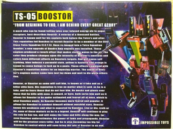 Transformers Boostor Action Figure Impossible Toys 3
