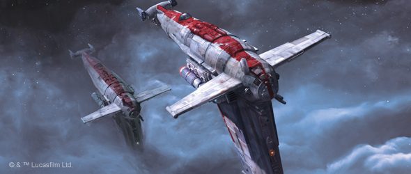 Star Wars Resistance Bomber de X-Wing Jogo de Miniaturas 2