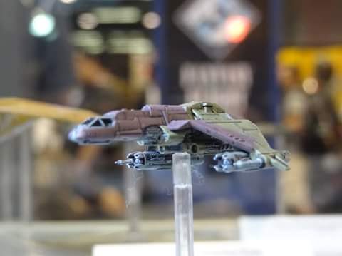 Star Wars Kihraxz Fighter de X-Wing Jogo de Miniaturas 4