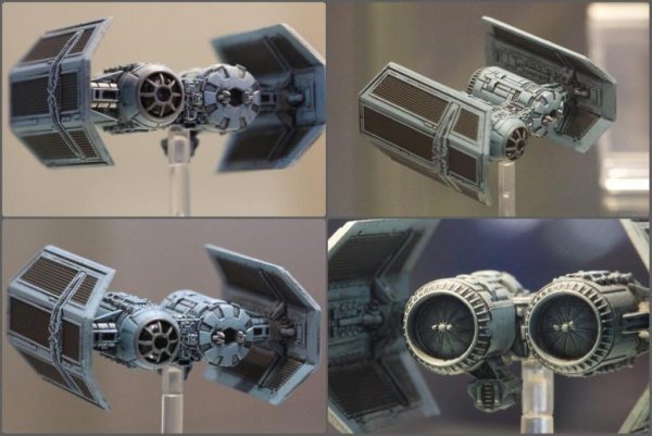 Star Wars Tie Bomber de X-Wing Jogo de Miniaturas 6