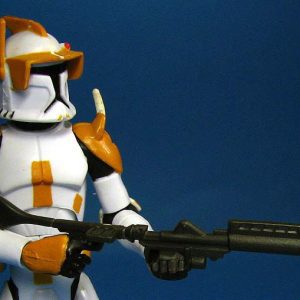 Star Wars Action Figure Clone Trooper Commander Cody Hasbro