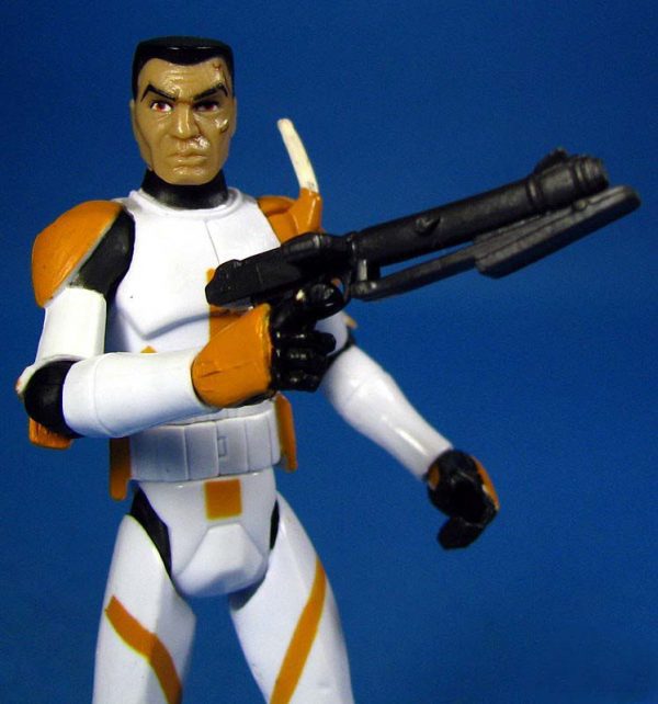 Star Wars Action Figure Clone Trooper Commander Cody Hasbro 3