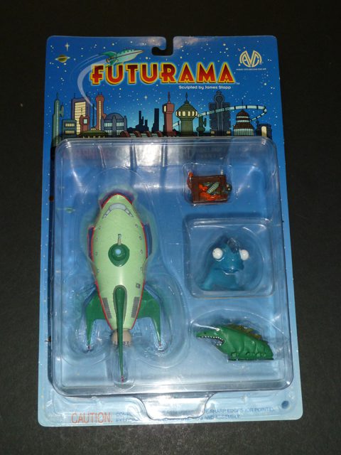 Futurama Action Figures Complete Set of 4 Moore Creations 12