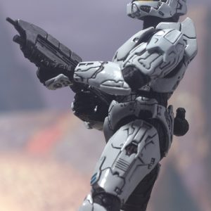 Halo-3 Spartan White Action Figure Mc Farlane Toys