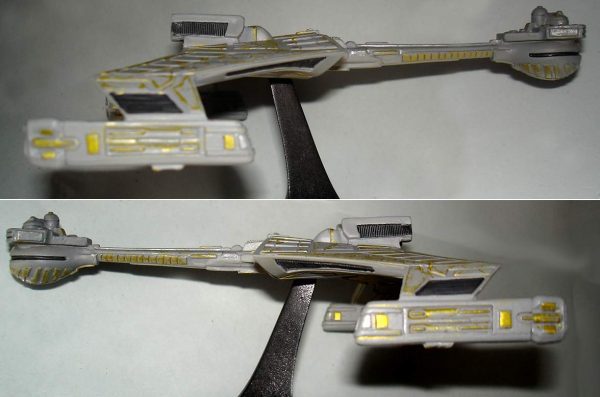 Star Trek klingon Cruiser Movie Resin Model 7