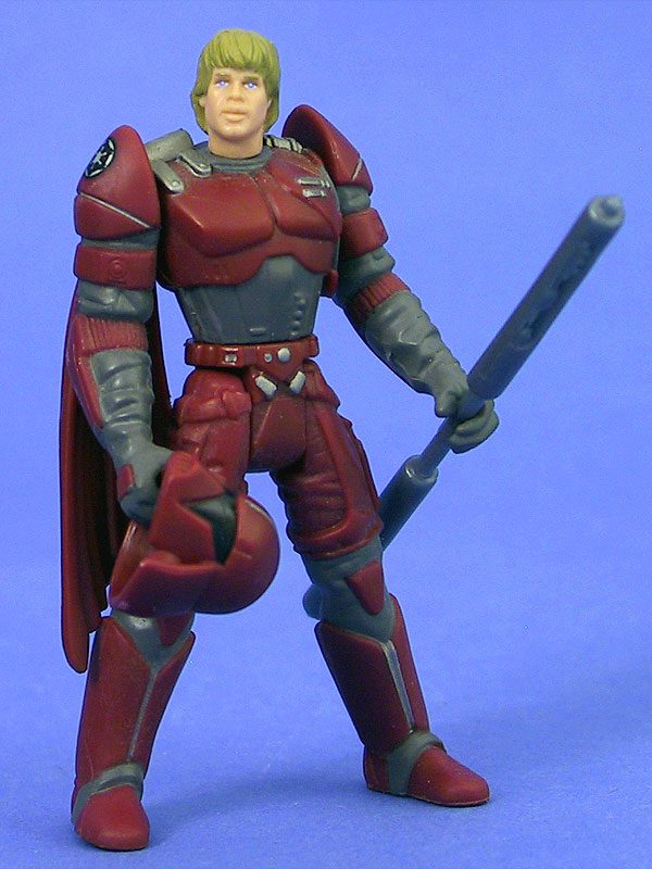 Star Wars Action Figures Luke Skywalker as Xizor Guard Hasbro 4
