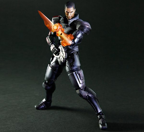 Mass Effect Commander Sheppard Male Action Figure Play Arts 1