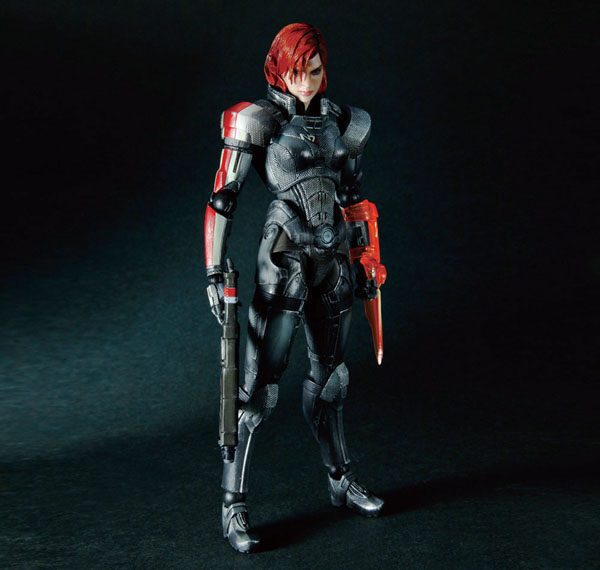 Mass Effect Commander Sheppard Female Action Figures Play Arts 1