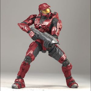 Halo-3 Spartan Spartan Red Action Figure Mc Farlane Toys