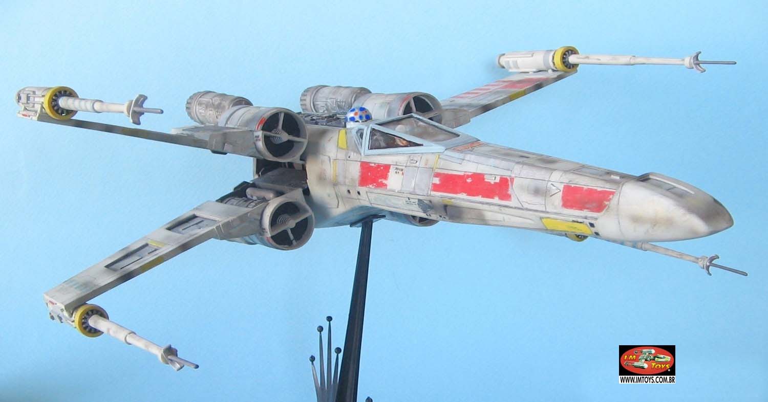 Star Wars X-Wing Fighter Model Kit MPC - O Espaço Virtual do