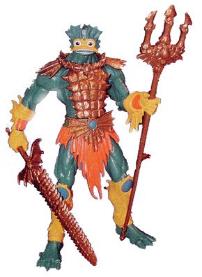 Masters of the Universe Mer Man Action Figure Mattel 10