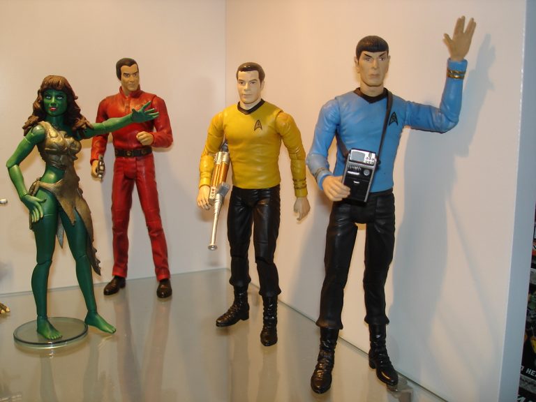 Star Trek Classic Set of 8 Action Figure Art Asylum - O Espaço Virtual ...