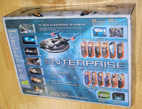 Star Trek Enterprise NX-01 Eletronic Model Art Asylum 9
