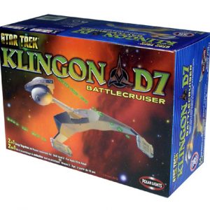 Star Trek klingon Cruiser D-7 Classic Polar Lights Model Kit