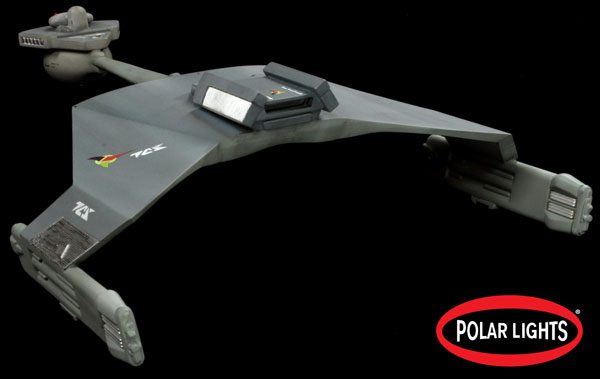 Star Trek klingon Cruiser D-7 Classic Polar Lights Model Kit 7