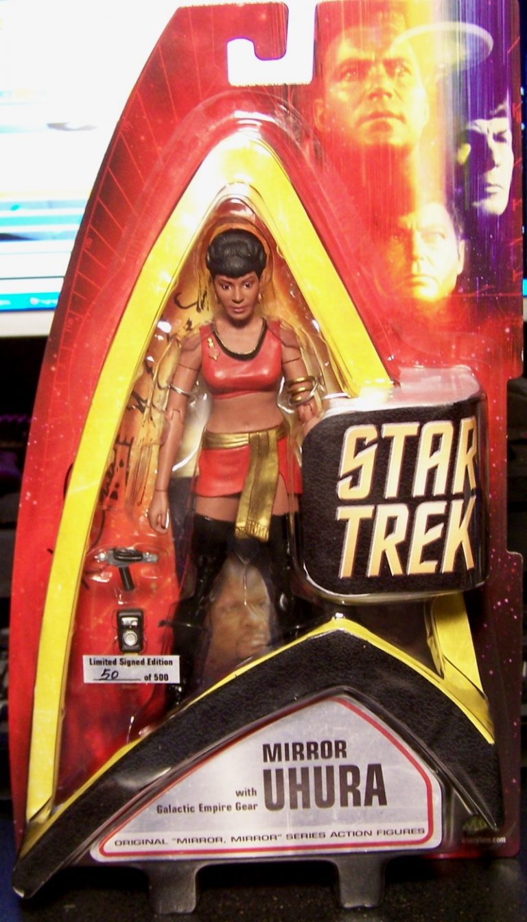 Star Trek Tenente Uhura Mirror Action Figure Art Asylum 1
