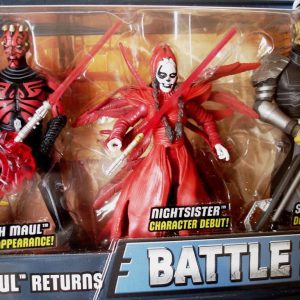 Star Wars Action Figure Darth Maul Return Battle Pack Hasbro