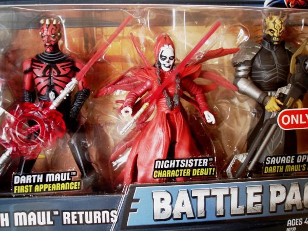 Star Wars Action Figure Darth Maul Return Battle Pack Hasbro 2