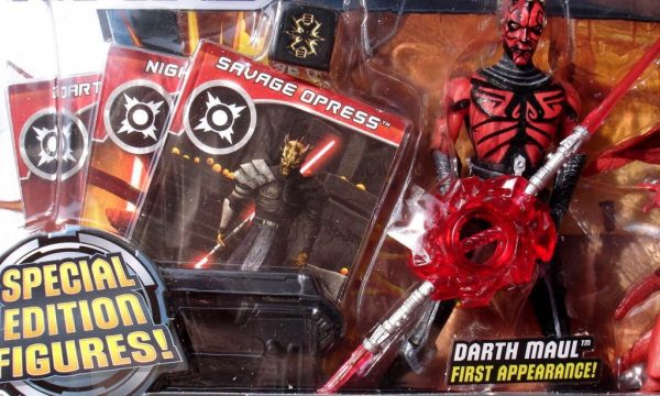 Star Wars Action Figure Darth Maul Return Battle Pack Hasbro 6