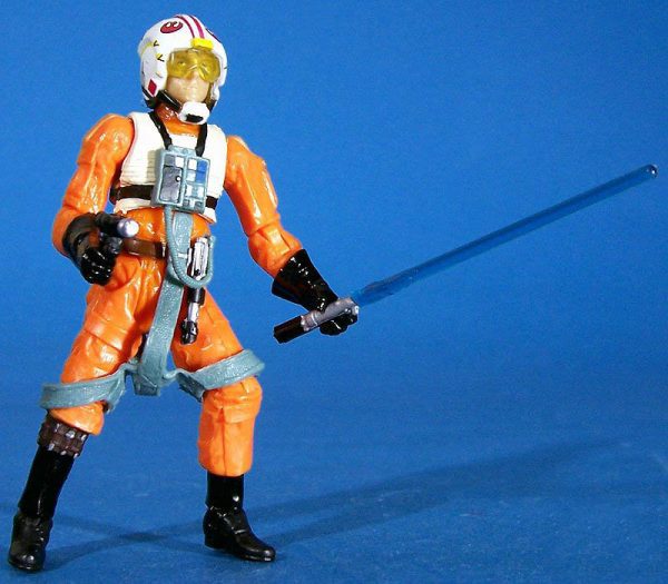 Star Wars Action Figure Luke Skywalker Pilot Hasbro 2