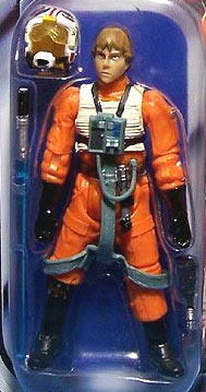 Star Wars Action Figure Luke Skywalker Pilot Hasbro 4