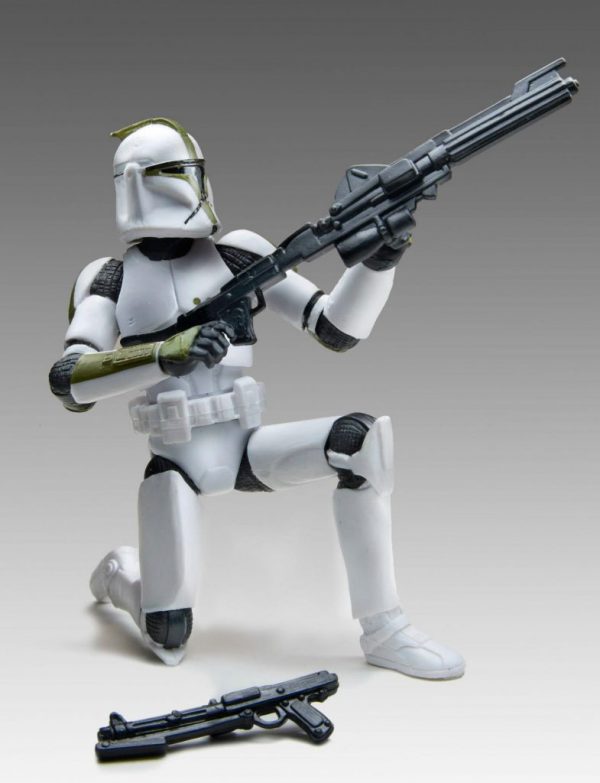 Star Wars Action Figure Clone Trooper Sargent Black Series Hasbro 1