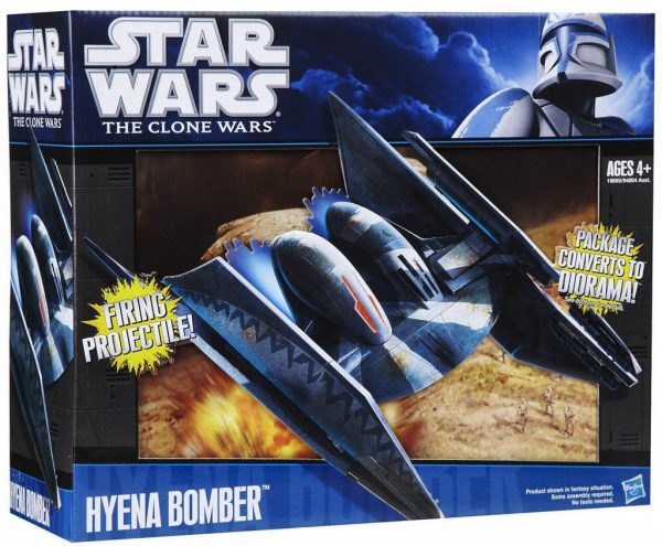 Star Wars Hyena Bomber Droid Fighter Hasbro 2
