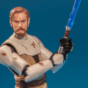 Star Wars Action Figure Obi-Wan Kenobi CW Vintage Hasbro