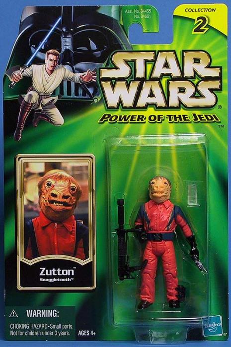 Star Wars Action Figure Zutton Snaggletooth Hasbro 1