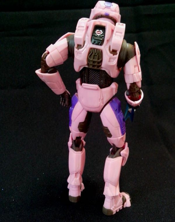 Halo-2 Spartan Pink Action Figure Joy Ride 8