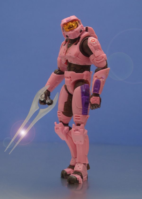 Halo-2 Spartan Pink Action Figure Joy Ride 14