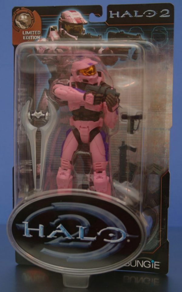 Halo-2 Spartan Pink Action Figure Joy Ride 13
