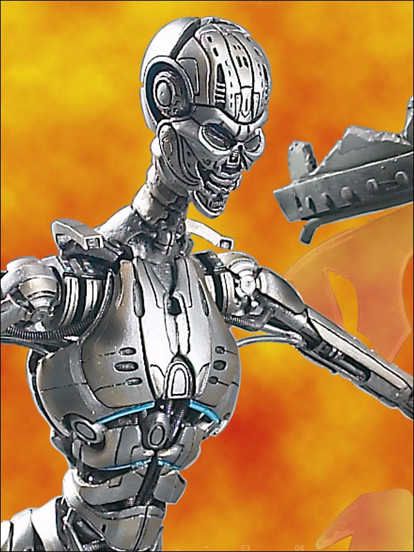 Terminator T-X Tetrix Endoesqueleton Action Figure Mc Farlane Toys 18