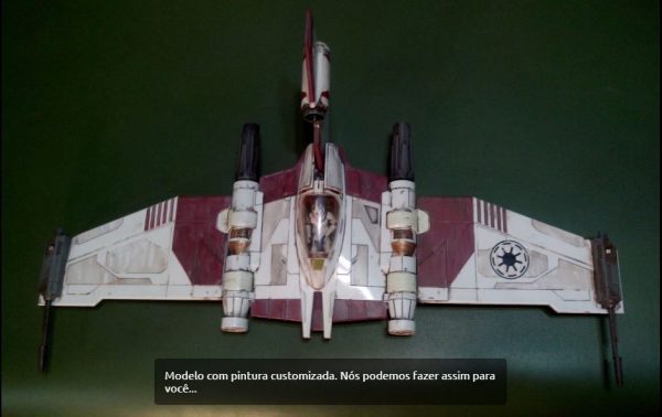 Star Wars V-19 Torrent Republic Starfighter Hasbro 15