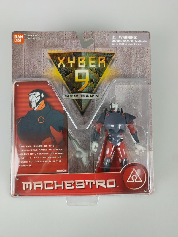 Xyber-9 Machestro Action Figure Bandai 4