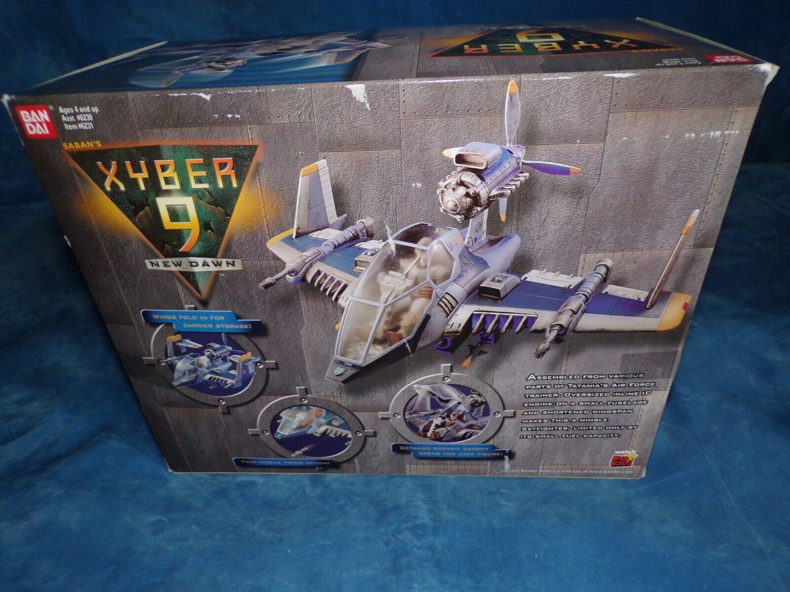 Xyber-9 Skyfighter BIG Model Bandai 3 Xyber-9 Skyfighter BIG Model Bandai - Imagem 3