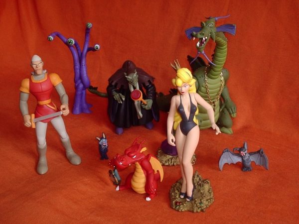Dragon's Lair Set of 4 Action Figures 4