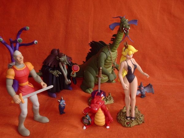Dragon's Lair Set of 4 Action Figures 6