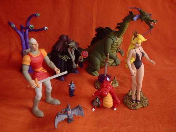 Dragon's Lair Set of 4 Action Figures 1