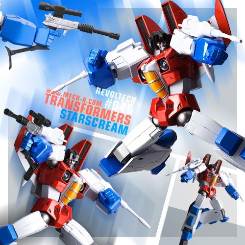 Transformers G-1 Starscream Revoltech Kayodo 8