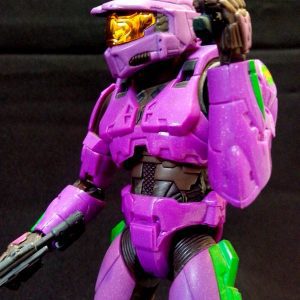 Halo-2 Spartan Purple Action Figure Joy Ride