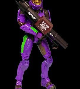 Halo-2 Spartan Purple Action Figure Joy Ride