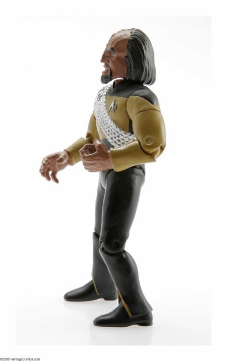 Star Trek Tenente Worf Action Figure Playmates 5