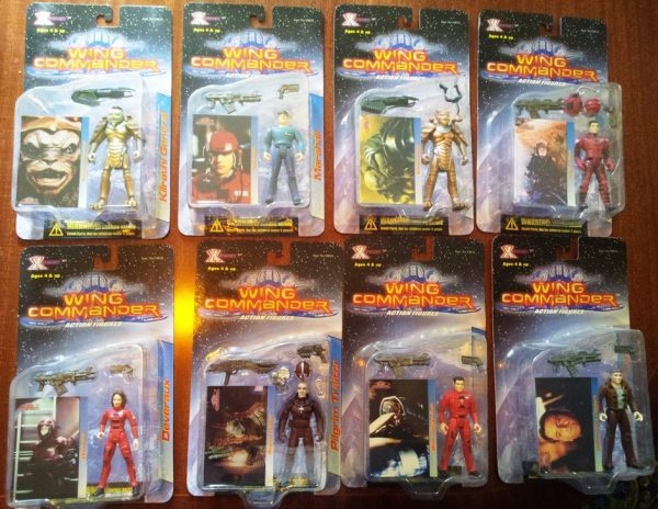 Wing Commander Action Figure Set of 8 X-Toys 5
