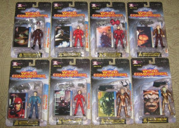Wing Commander Action Figure Set of 8 X-Toys 3